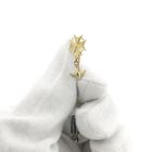 Image 5 of Antique gold lapel pin with a Huguenot cross