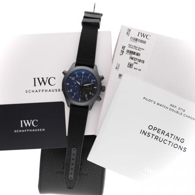 Image 2 of IWC Pilot’s Watch Double Chronograph 'Top-Gun' IW371815