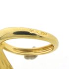 Image 9 of Carrera y Carrera vintage gold ring with diamonds; 0.20 ct.