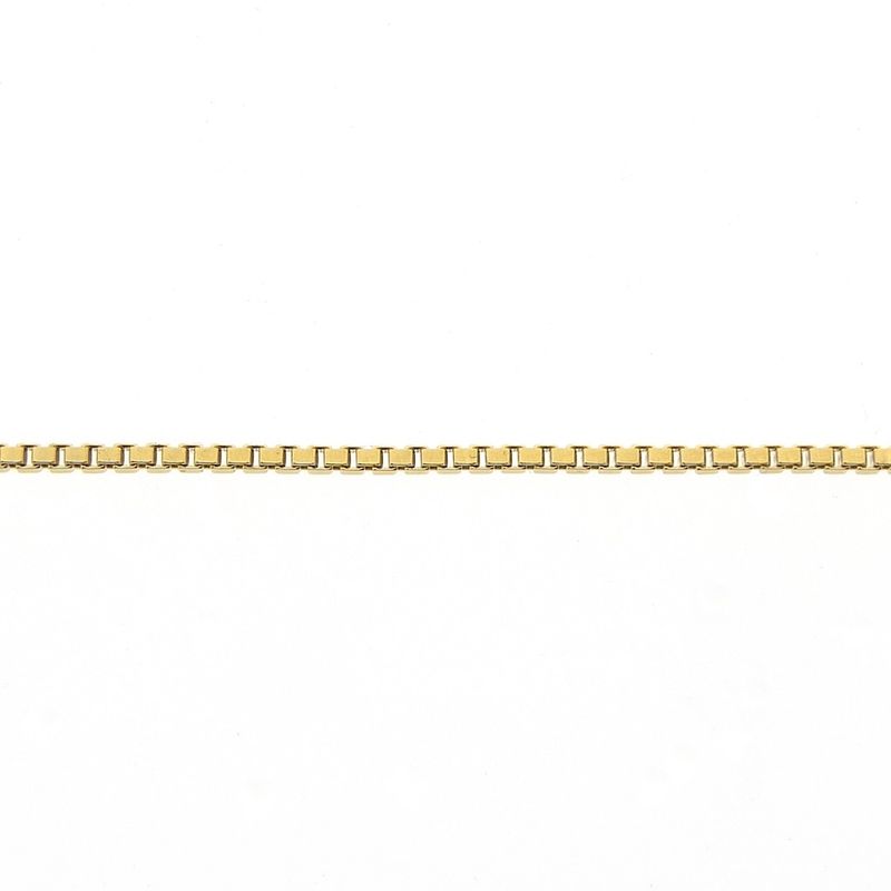 Image 5 of Golden Venetian link chain | 55 cm