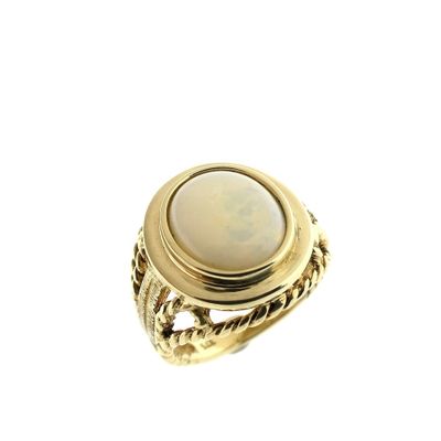 Vintage ring with precious opal Image 1 of Vintage ring with precious opal