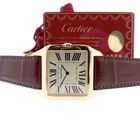 Image 3 of Cartier Santos Dumont; 18k gold watch