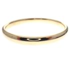 Image 2 of Gold smooth slave bracelet; Ø 61 mm