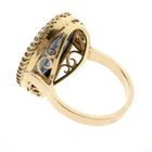 Image 7 of 18K Gold Ring with Triple Opal | Vintage