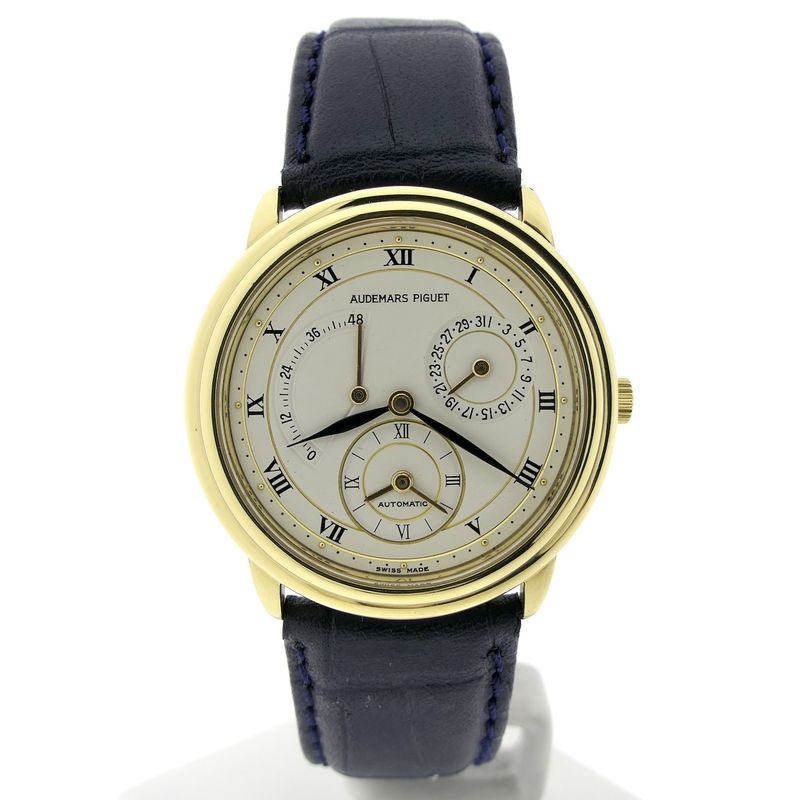 Image 1 of Audemars Piguet 'Dual Time' 25685BA; Automatic 18k gold men's watch