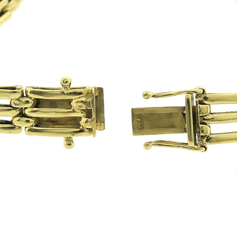 Image 5 of Gold fantasy link bracelet; 19.5 cm