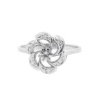 Image 7 of White gold ring with diamonds | 0.21 ct.