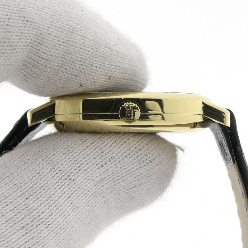 Image 7 of Chopard Geneva Classic Ellipse; Vintage 18k gold watch