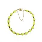 Image 3 of 9 carat peridot bead bracelet