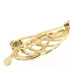 Image 7 of Gold feather brooch | Vintage