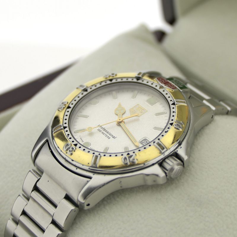 Image 15 of TAG Heuer 4000; Bi-color heren horloge