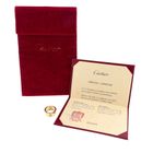 Image 9 of Cartier yellow gold wide ring with diamonds; 0.04 ct.