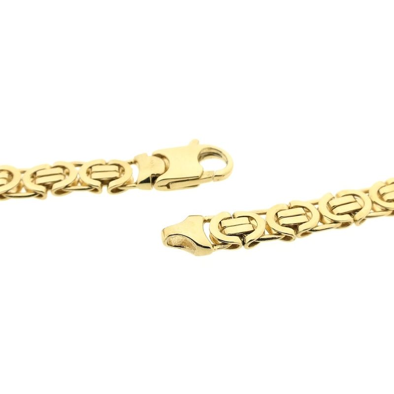 Image 5 of Exclusive long gold flat king chain | 60 cm