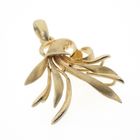 Image 5 of Gold pendant with an abstract shape