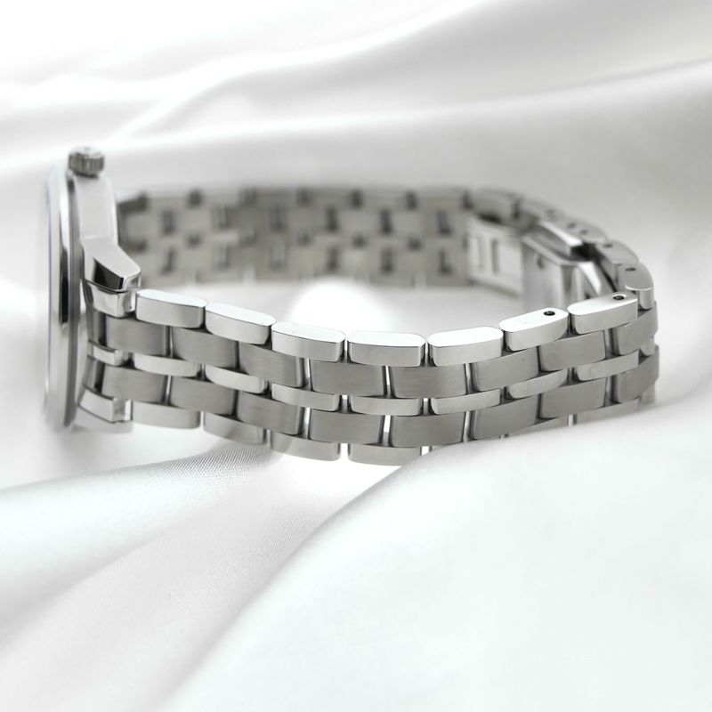 Image 11 of Movado 1881; Automatic women's watch with MOP and diamond dial