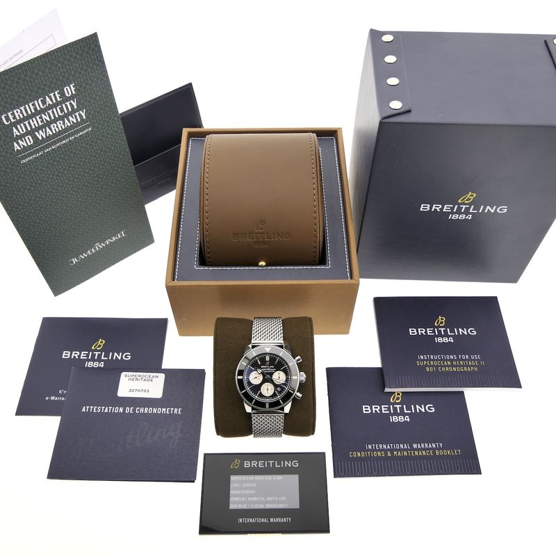 Image 19 of Breitling Superocean Heritage Chronograph AB0162121B1A11; Automatic men's watch