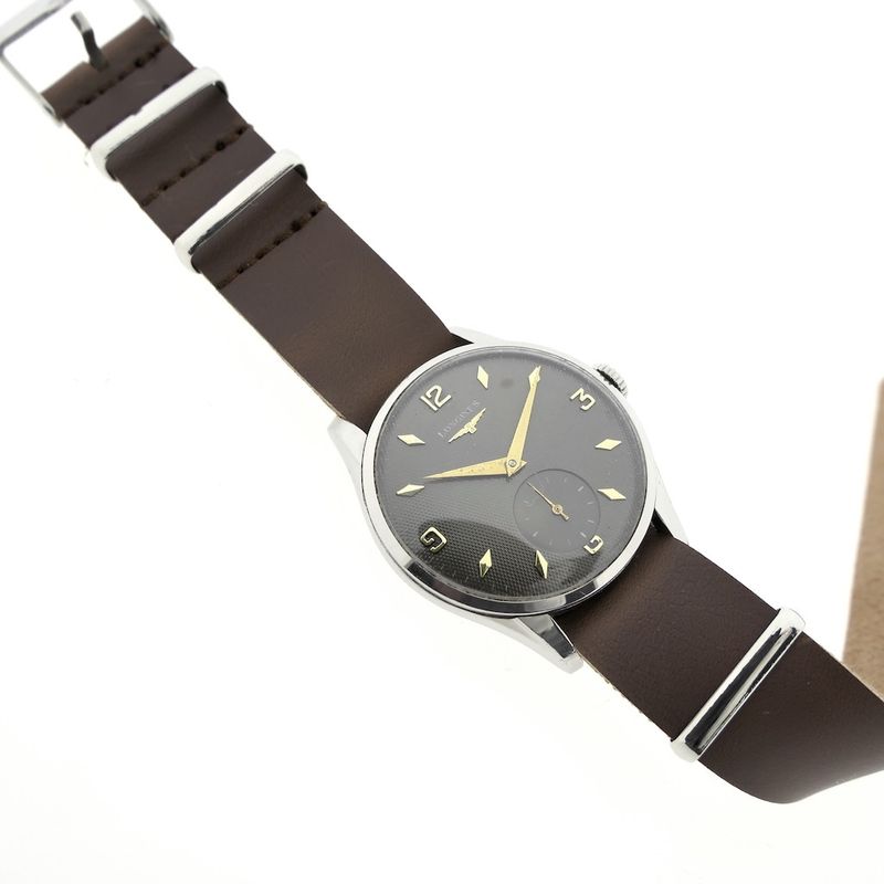 Image 10 of Longines Calibre 12.68Z 'Honeycomb'; Vintage horloge