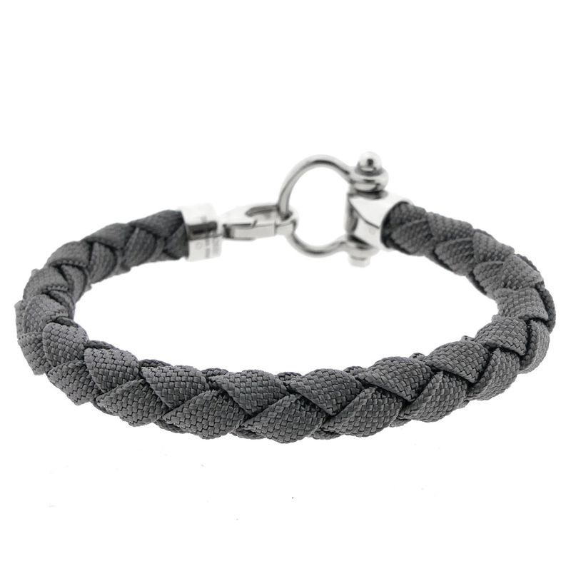 Image 5 of Omega Accessories; Aqua Gray Sailing Bracelet; 20 cm
