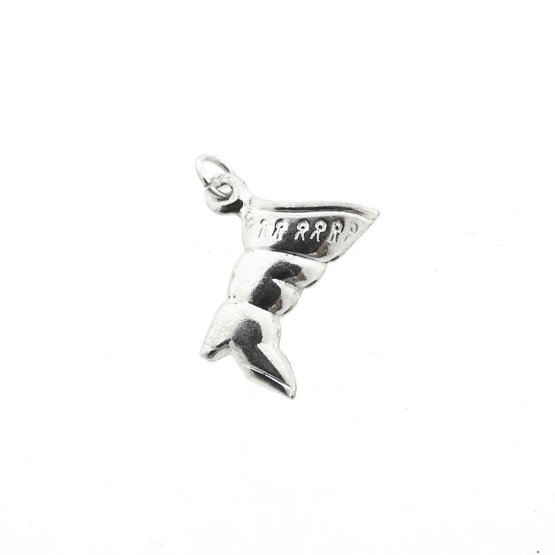 Image 2 of Silver charm of a boot