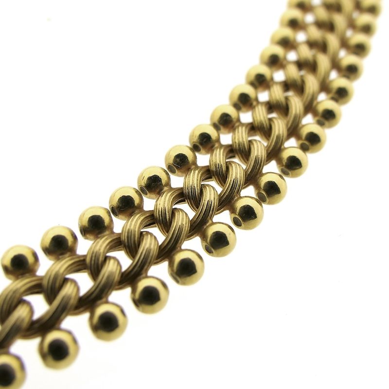 Image 6 of 18K Gold Fantasy Link Necklace | 44.5 cm