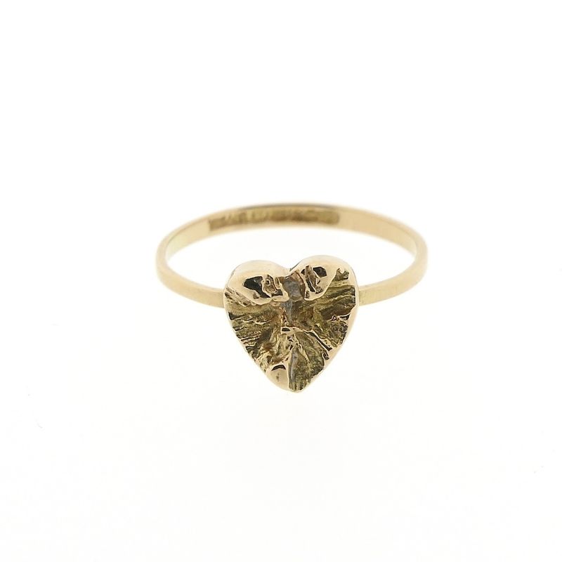 Image 3 of Golden Lapponia ring; Heart