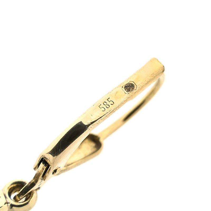 Image 5 of Two-tone gold earrings