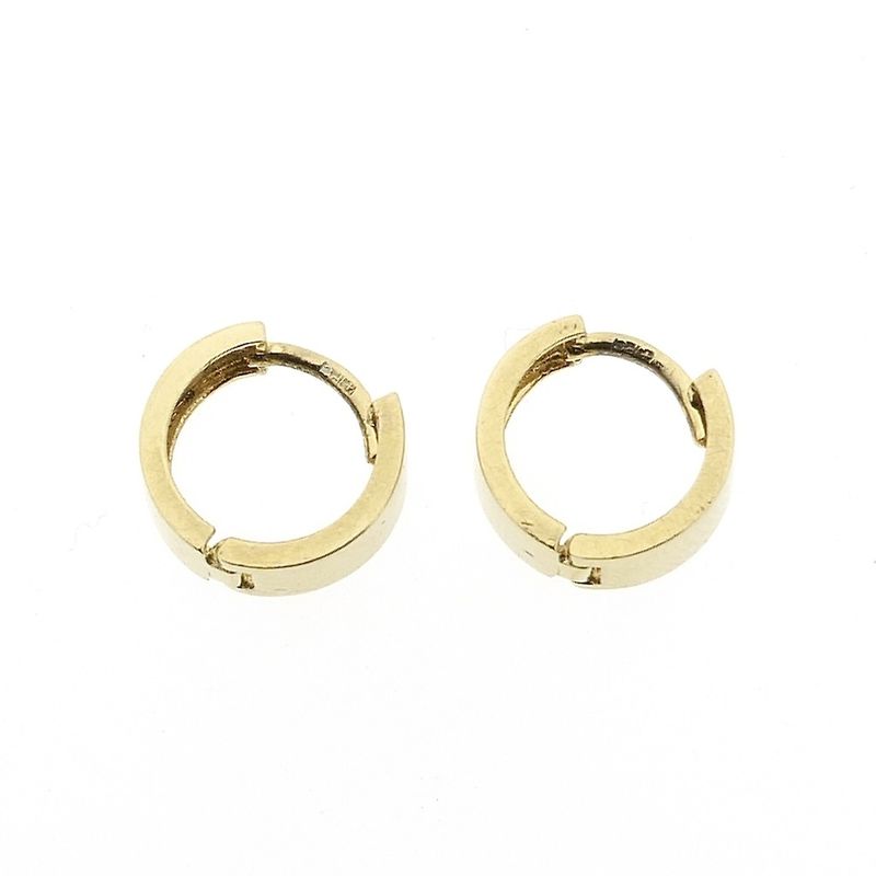 Image 8 of Gold subtle earrings | Ø 10.0 mm