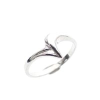 Silver ring with fantasy design