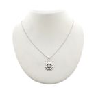 Image 4 of Silver pendant of a flower