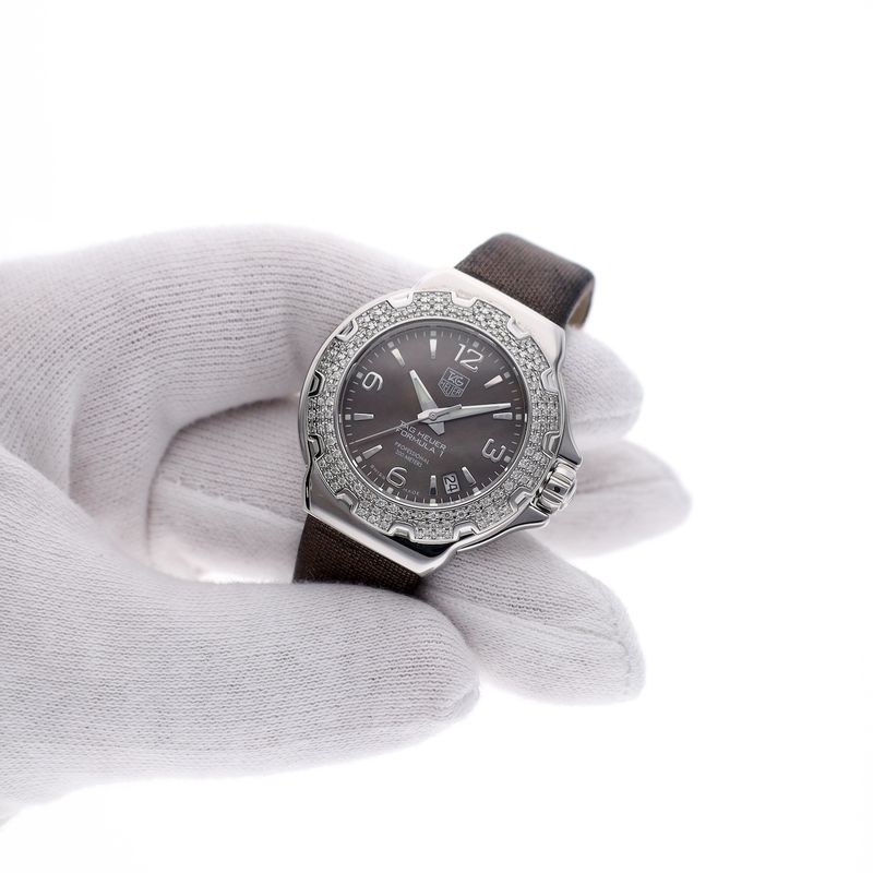 Image 7 of TAG Heuer Formula 1 WAC1217; Women's watch with diamonds