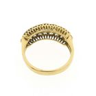 Image 3 of Gold ring with diamonds; 0.94 ct.