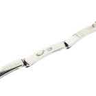 Afbeelding 9 van Witgouden Art-deco armband met diamanten; Ca. 1,29 ct. | 19 cm