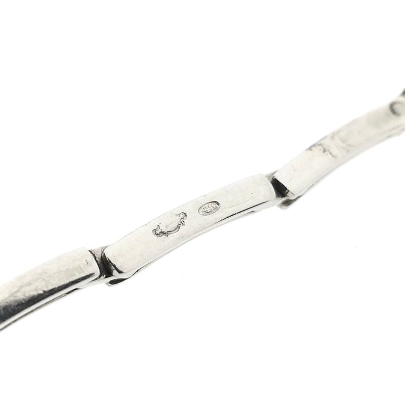 Afbeelding 9 van Witgouden Art-deco armband met diamanten; Ca. 1,29 ct. | 19 cm