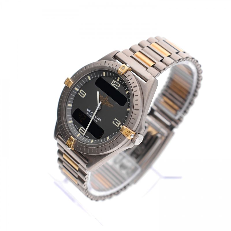 Image 3 of Breitling Aerospace F56059 / 80360; Men's Watch (Full Set '94)