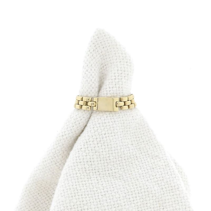 Image 1 of Golden Bismarck link ring