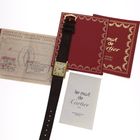 Image 17 of Cartier Tank Vermeil 'Large' 590005; Vintage Unisex Watch with Papers