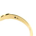Afbeelding 8 van Vintage gouden ring met granaat