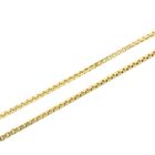 Image 6 of Golden Venetian link chain | 44.5 cm