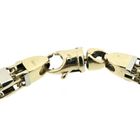 Image 3 of Two-tone gold magnum link bracelet