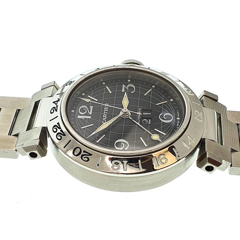Image 11 of Cartier Pasha GMT; Automatic watch