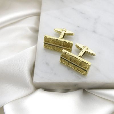 Image 2 of Vintage gold cufflinks