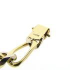 Image 7 of Two-tone gold gourmet link bracelet | 18.5 cm