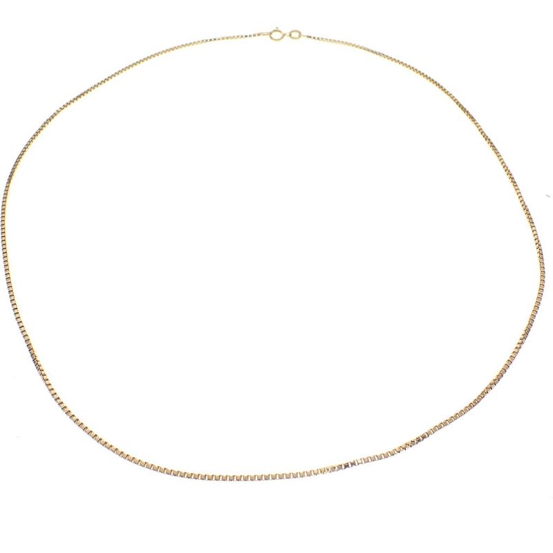 Image 4 of 18K Gold Venetian Link Chain | 50cm