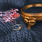 Image 2 of Gold ring with tourmaline