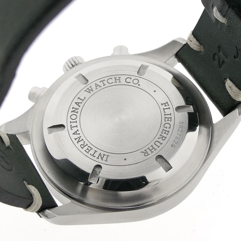 Image 16 of IWC Pilot Spitfire Chronograph; Automatic men's watch