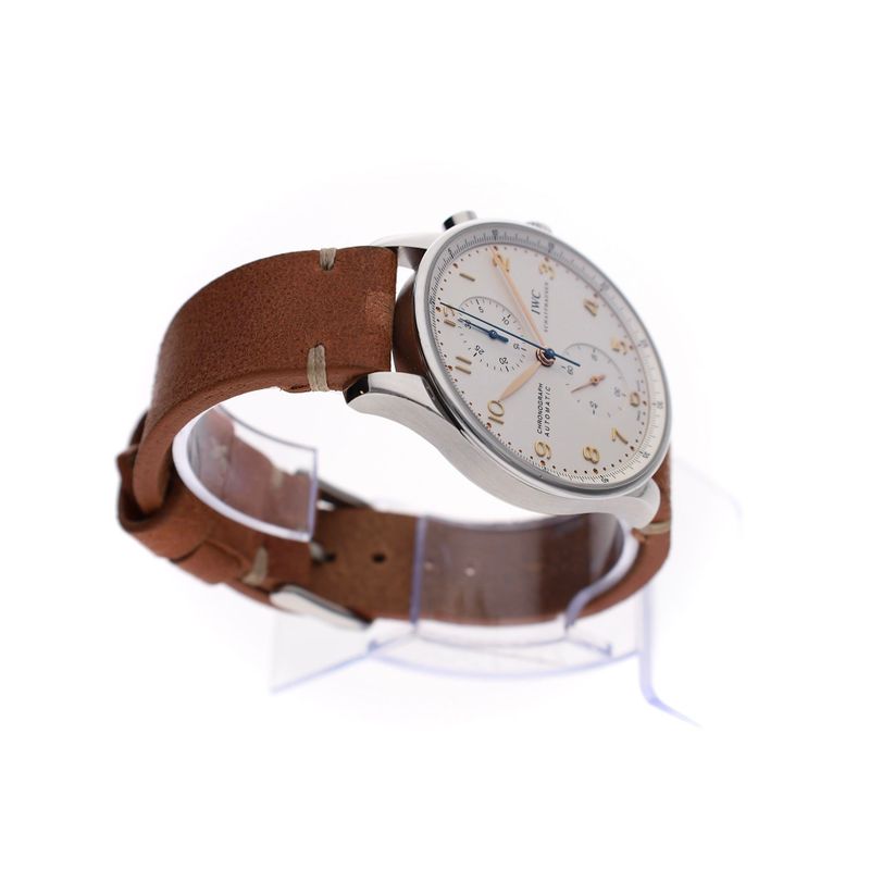 Image 10 of IWC Portuguese Chronograph IW3714-01; Automatic Men's Watch