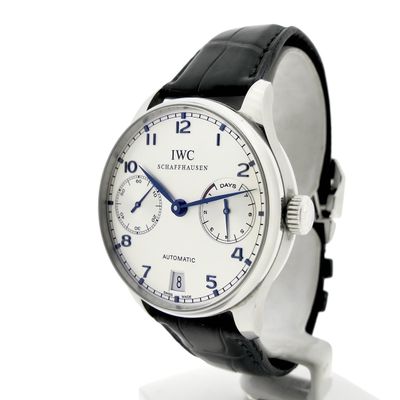 Image 2 of IWC Portuguese '7 Days' IW500107; Automatic men's watch