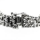 Image 3 of Silver gallery wire link bracelet | 20 cm