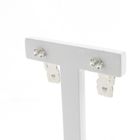 Image 6 of Silver earrings of a Chinese lucky cat; Maneki-neko