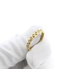 Image 7 of Gold ring with zirconia